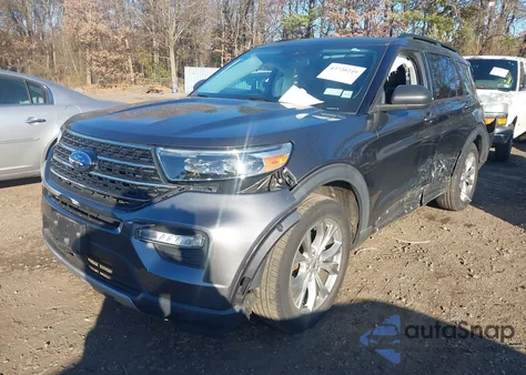 2020 Ford Explorer Xlt из США, поврежденный, VIN 1FMSK8DH9LGC55870